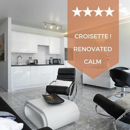 2-Bedroom Apartment Pointe Croisette Peaceful Walk To The Beach Канни Екстер'єр фото