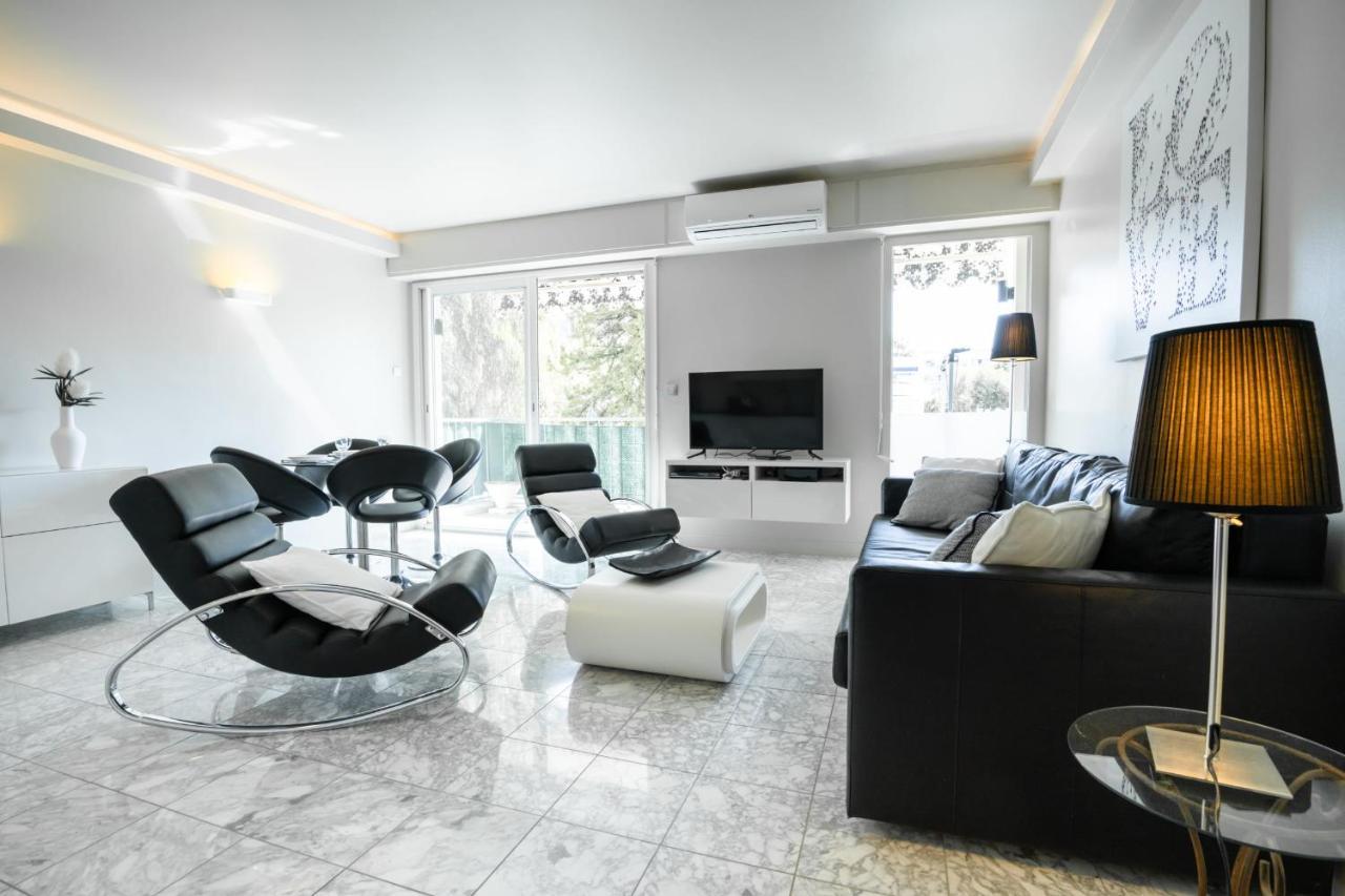 2-Bedroom Apartment Pointe Croisette Peaceful Walk To The Beach Канни Екстер'єр фото
